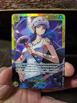 Trafalgar Law EB03-062 SEC Heroines Edition One Piece TCG MINT - Image 3