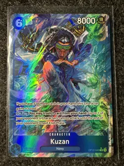 One Piece Kuzan OP12-043 (R) Alt Art English - Image 1