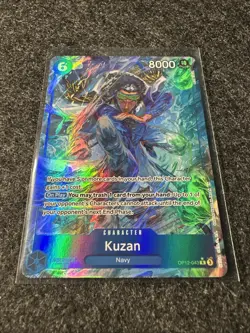 One Piece Kuzan OP12-043 (R) Alt Art English - Image 2