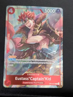 One Piece English - Eustass "Captain" Kid - Dash Pack Promo OP14-014 - R - NM - Image 1