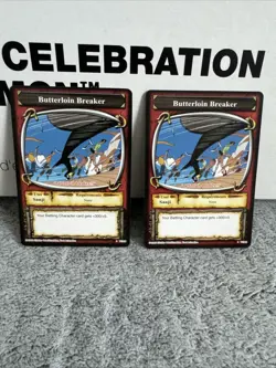 One Piece CCG The Quest Begins x2 Butterloin Breaker - Regular Rare - LP Vintage - Image 1