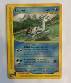 Pokemon TCG Skyridge Set - Lapras 71/144 Non-Holo (MP+/LP) Vintage Card and Set. - Image 1