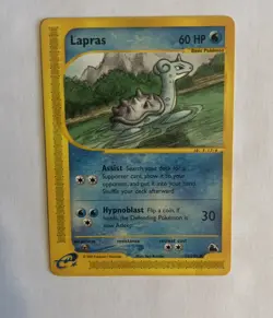 Pokemon TCG Skyridge Set - Lapras 71/144 Non-Holo (MP+/LP) Vintage Card and Set. - Image 2