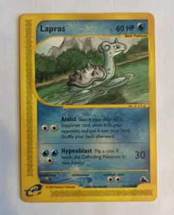 Pokemon TCG Skyridge Set - Lapras 71/144 Non-Holo (MP+/LP) Vintage Card and Set. - Image 3