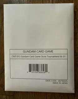 Gundam Card Game Store Tournament Kit TKIT-01 English NEW SEALED TCG - Image 1