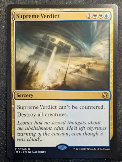 Supreme Verdict - Iconic Masters (MTG) - Image 1