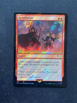 Reverberate (SURGE FOIL) - Warhammer 40k Magic the Gathering - Image 1