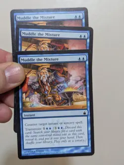 x3 Muddle the Mixture Ravnica: City of Guilds Near Mint - Image 1