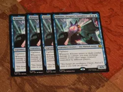 MTG Kitsune, Dragon's Daughter x4 Rare Teenage Mutant Ninja Turtles NM Low SH - Image 1