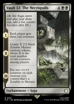 MTG VAULT 12: THE NECROPOLIS RARE FOIL 0051 Universes Beyond: Fallout (PIP) - Image 1