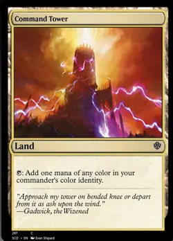 Command Tower [Starter Commander Decks] Magic MTG - Image 1