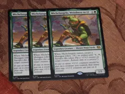 MTG Michelangelo, Weirdness to 11 x3 Rare Teenage Mutant Ninja Turtles NM Low SH - Image 1
