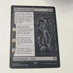 The Cruelty of Gix Dominaria United Regular - Image 1