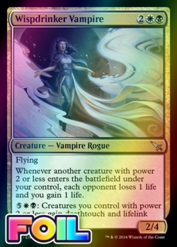 x1 Wispdrinker Vampire MKM MTG 243 FOIL UNCOMMON M/NM 1x - Image 1