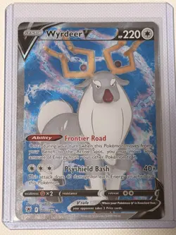 Wyrdeer V (Full Art) 180/189 Ultra Rare Holo SWSH10:Astral Radiance Pokemon Card - Image 1