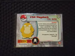 Psyduck #54 Topps Black Label Non Foil Pokemon Card NM/LP - Image 2