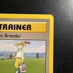 Vintage Non-Holo Rare Pokemon Breeder 76/102 Base Set WotC 1999 - Image 3