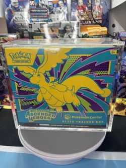 Pokemon Center Ascended Heroes Elite Trainer Box Sealed w/ Acrylic Case - Image 1