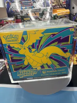 Pokemon Center Ascended Heroes Elite Trainer Box Sealed w/ Acrylic Case - Image 5