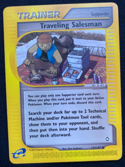 Pokemon TCG Travelling Salesman Aquapolis 137/147 Regular LP. - Image 1