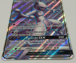 Mewtwo GX (Full Art) 72/73 Shining Legends Ultra Rare Holo 190HP Pokemon TCG - Image 4