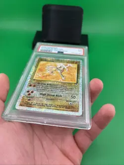 2002 Pokemon Legendary Collection Hitmonlee Reverse Foil #13 PSA 7 - Image 4
