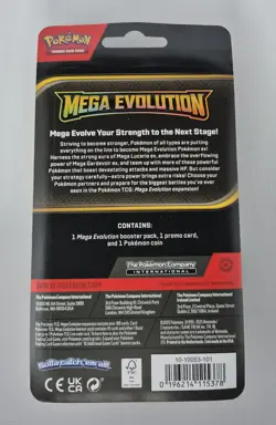 Pokemon TCG Mega Evolution Drifblim Checklane Blister-New&Sealed-Fast Dispatch - Image 2