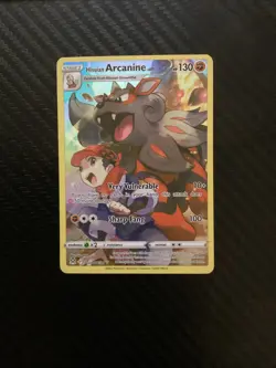 Hisuian Arcanine TG08/TG30 Lost Origin Trainer Gallery Ultra Rare Pokemon TCG NM - Image 1