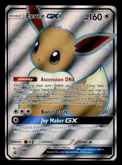 Pokemon TCG SM Promos #SM242 Eevee GX NM - Image 1