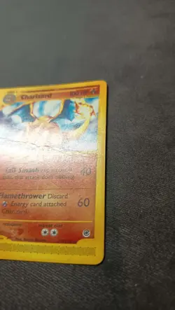 Carta Pokemon Charizard 39/165 No Holo Expedition ENG No Lugia - Image 3