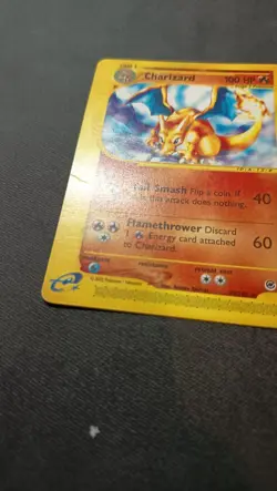Carta Pokemon Charizard 39/165 No Holo Expedition ENG No Lugia - Image 5