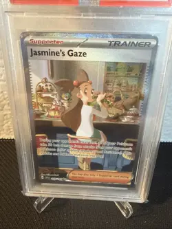 Jasmine's Gaze 245/191 Speacial Illustration Rare Pokemon Surging Sparks PSA 10 - Image 5