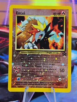 Pokemon TCG Entei Wizards Black Star Promos 34 Holo Promo Promo - Image 1