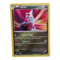 POKEMON BW DRAGON VAULT : HOLO RARE - LATIAS 9/20 - ITALIAN LIGHT PLAY - Image 1