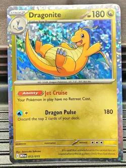 Dragonite 012/015 McDonald's Promos 2024 Holo Pokemon TCG - Image 1