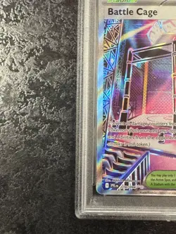 2025 POKEMON PFL EN BATTLE CAGE ULTRA RARE #116 💎 PSA 9 - Image 4