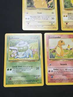 pokemon vintage Starters Lot Pikachu Charmander Squirtle Bulbasaur - Image 5
