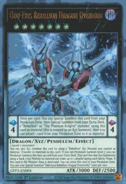 Ghosts From the Past: #GFP2-EN004 Odd-Eyes Rebellion Dragon Overlord - Image 1