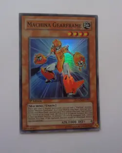 Machina Gearframe SDMM-EN002 (Super Rare, 1st Edition, Lightly Played / LP) - Image 1