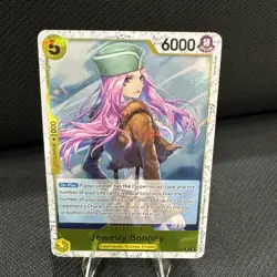 Jewelry Bonney P-085 Promo - One Piece TCG English PRB02 Pirate Foil Pizza Holo - Image 1