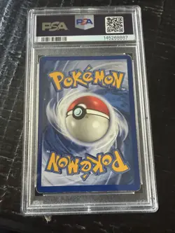 Pokemon TCG Base Set Raichu Holo Rare PSA 3 14/102 Stage 1 Card Stock - Image 2