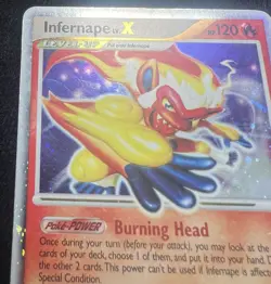Infernape LV.X 121/130 Diamond & Pearl Ultra Rare Vintage Pokemon Card - MP - Image 3