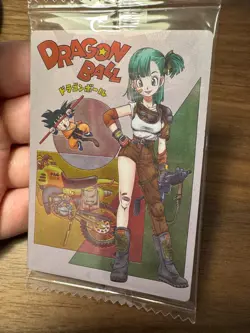 2024 Itajaga Dragon Ball Card Vol.4 BULMA/SON GOKU 4-28 CR BANDAI - Image 3