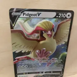 Pokemon Card TCG Lost Origin SWSH PIDGEOT V 137/196 Holo Rare ⭐99p Start⭐ NM - Image 2
