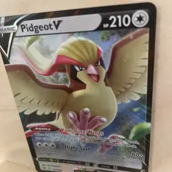 Pokemon Card TCG Lost Origin SWSH PIDGEOT V 137/196 Holo Rare ⭐99p Start⭐ NM - Image 3