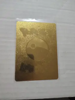 Shining Charizard 107/105 Gold Foil Pokemon Card First Edition Fan Art Card - Image 2