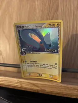 POKEMON EX DELTA SPECIES REVERSE HOLO STAMPED DRAGONAIR UNCOMMON CARD 42/113 - Image 2