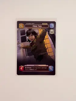 Rose Tico Saving What We Love Showcase #1000 Star Wars Unlimited Foil Card - Image 1