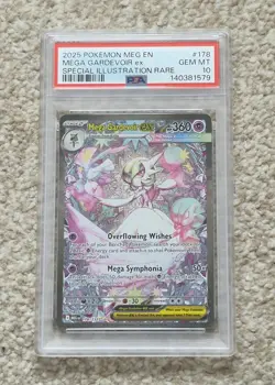 PSA 10 - Mega Gardevoir ex 178/132 Pokemon Card - GEM MINT - Image 1