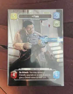 Star Wars Unlimited - Finn - This Is A Rescue Showcase - SHD #265 - Image 1